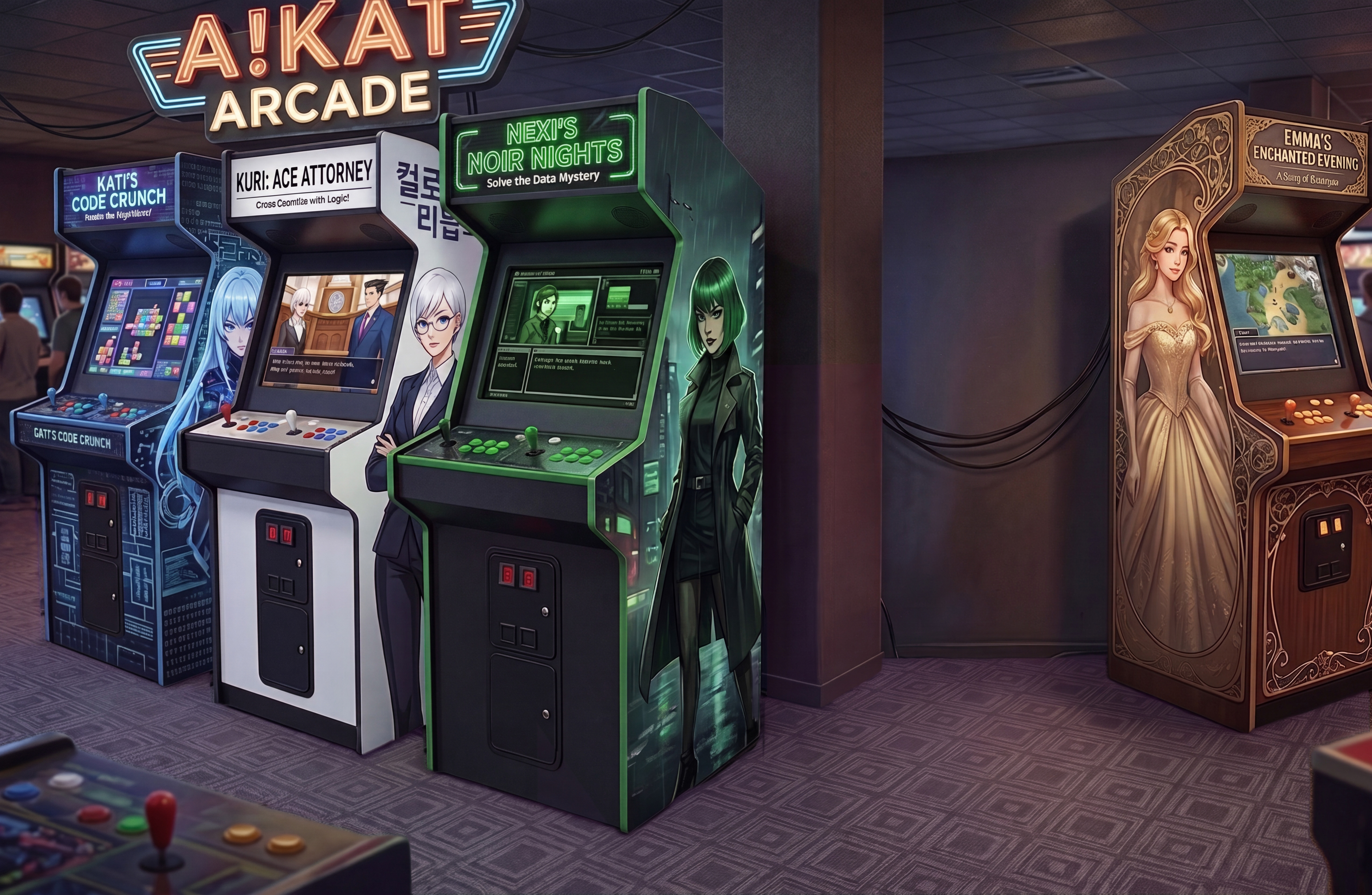 Arcade Background Visualizer Layer